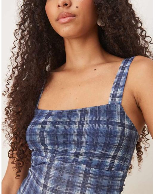 Cotton On Blue Brooke Mesh Cami
