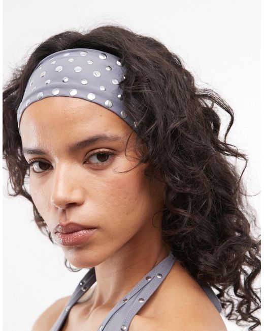 Collusion Black Stud Headband