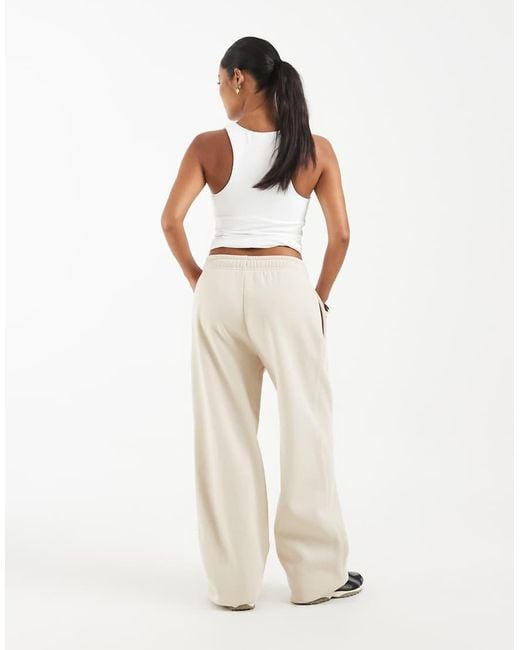 Only Petite White Wide Leg joggers