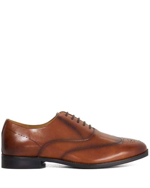 Dune Brown Shaay Brogues for men
