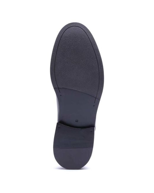 Base London Blue Roma Toe Cap Shoe for men
