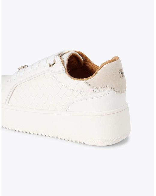 KG by Kurt Geiger Natural Lighter Weave Trainers