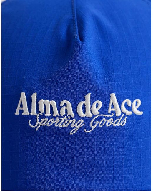 Alma de Ace Blue Sporting Goods Cap