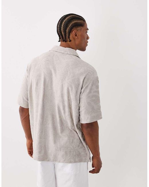 Boss White Hugo Boss Relaxed Fit Short Sleeve T-Shirt for men