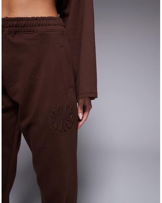 HUGO Brown Hugo Naleisy Co-ord joggers
