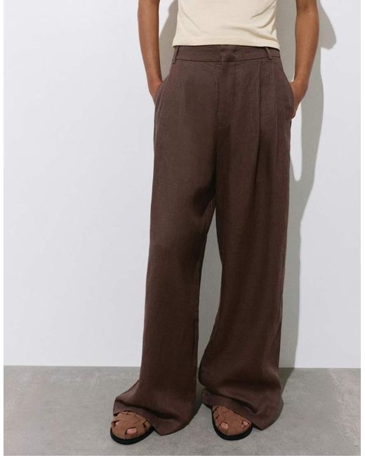 Pantaloni di Pull&Bear in White