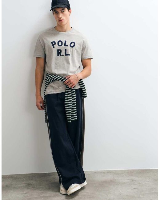 Polo Ralph Lauren White Classic Fit Script Logo T-Shirt for men