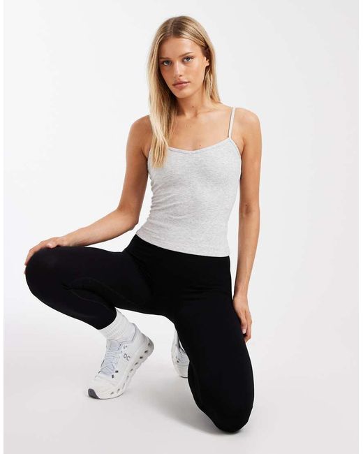 Hollister Gray Gilly Hicks Y2k Tank Top