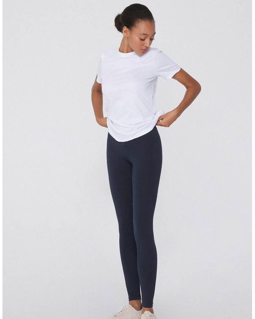 Tezenis Blue Basic Cotton Leggings