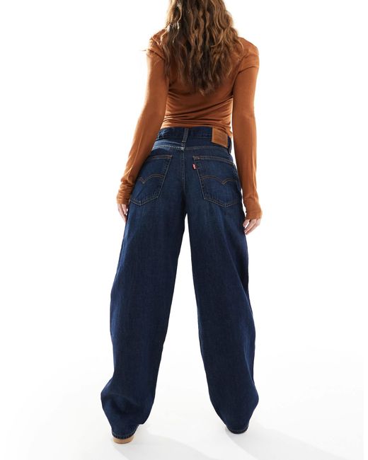Levi's Blue baggy Dad Jeans