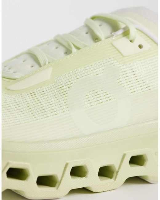 On Shoes White Cloudmster Void Running Trainers for men