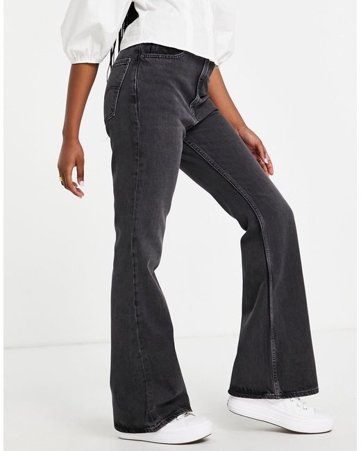 Levi's 70's Flare Jeans in Black | Lyst Canada