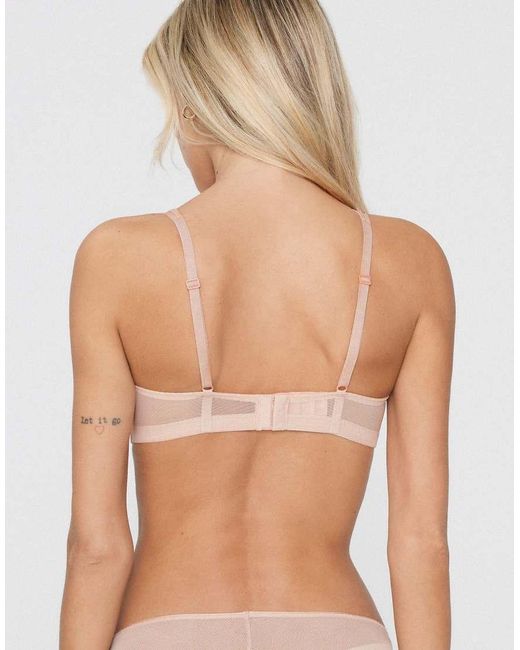 Tezenis Natural Havana Tulle Lightly Padded Triangle Bra