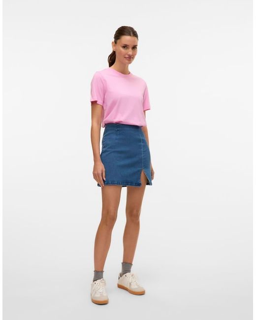 Vero Moda Blue Denim Skirt