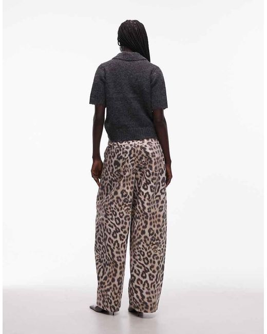 ASOS Multicolor Barrel Trousers