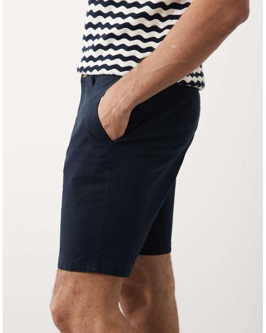 New Look White Chino Shorts for men
