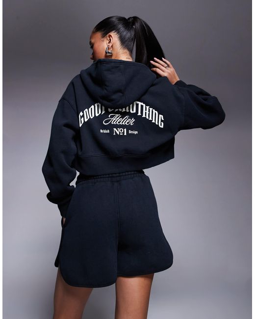 Good For Nothing Blue – sweat-shorts