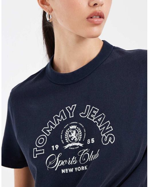 Tommy Hilfiger Blue Heritage Logo T-shirt