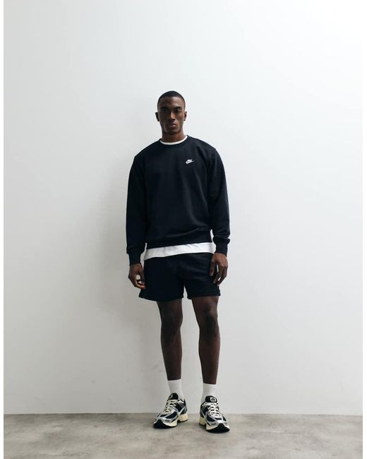 Nike Blue Club French Terry Sweatshirt for men