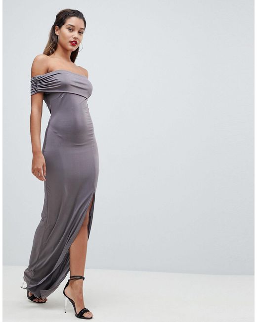 ax paris bardot maxi dress