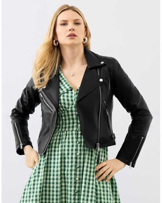 Bolongaro Trevor Green Real Leather Wren Biker