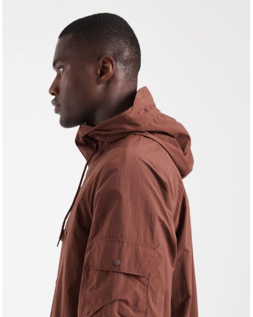Barbour Brown Re-engineered Showerproof Jacket for men