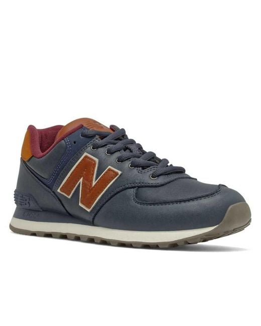 Zapatillas De Deporte 574 De New Balance de hombre de color Blue