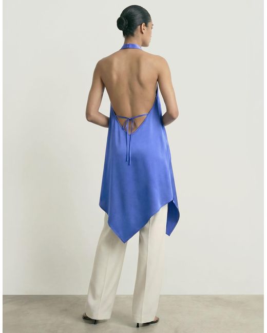 Robe dos nu - intense HYPEDROP en coloris Blue