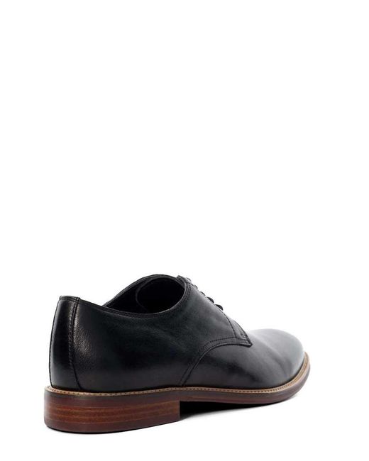 Dune Black Wide Fit Stanley Brogues for men