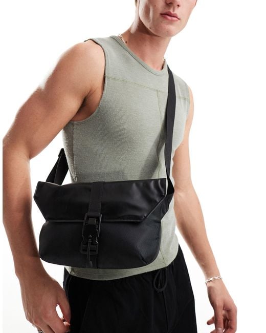 ASOS Gray Cross Body Bag for men