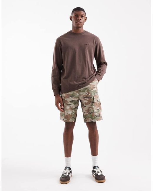 Levi's Brown Carrier Cargo Shorts for men