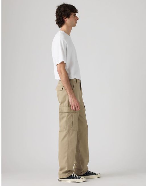 Levi's Natural Xx Cargo Straight Lightweight Pants for men
