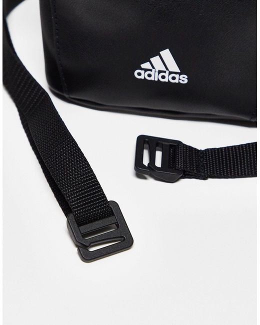 wanhoop Pijl Dakraam adidas Originals Adidas - Sport Style - Mini Crossbody Tas Met Logo in het  Zwart | Lyst NL