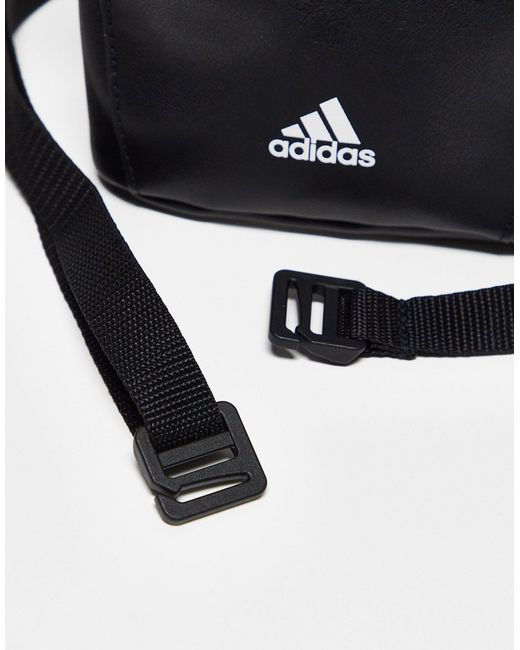 Bandolera pequeña negra con logotipo sport style de adidas Originals de  color Negro | Lyst