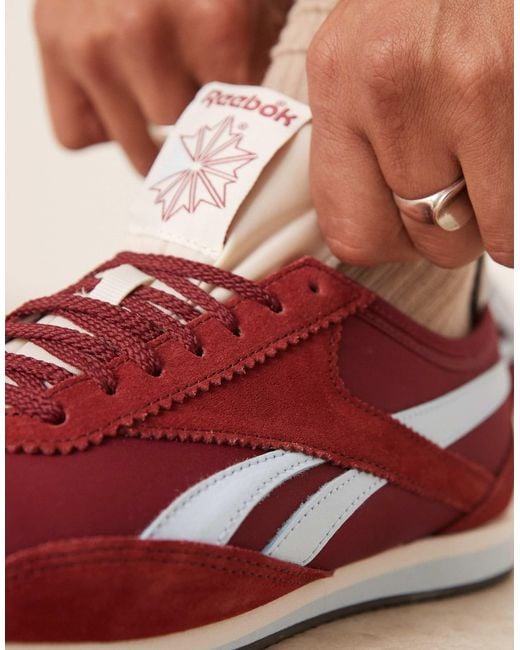 Reebok Red R400 Sneakers