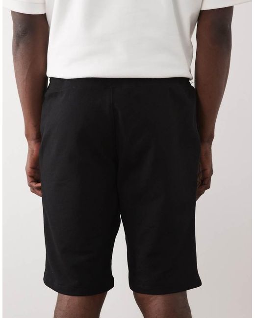 Jack & Jones White Sweat Shorts With Logo for men