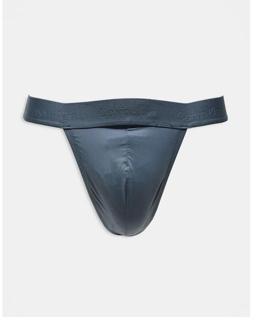 Calvin Klein Blue Sculpt Thong for men