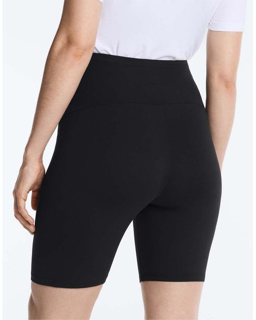 Oysho Black Maternity Comfortlux 20cm leggings