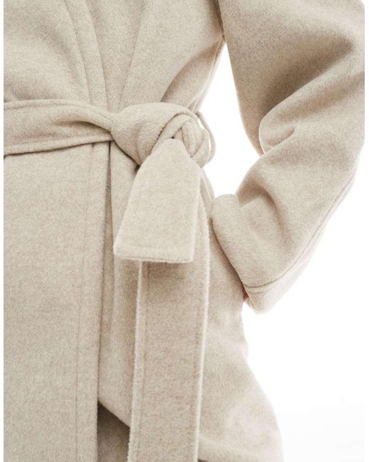 ASOS White Asos Design Tall Lightweight Longline Formal Coat