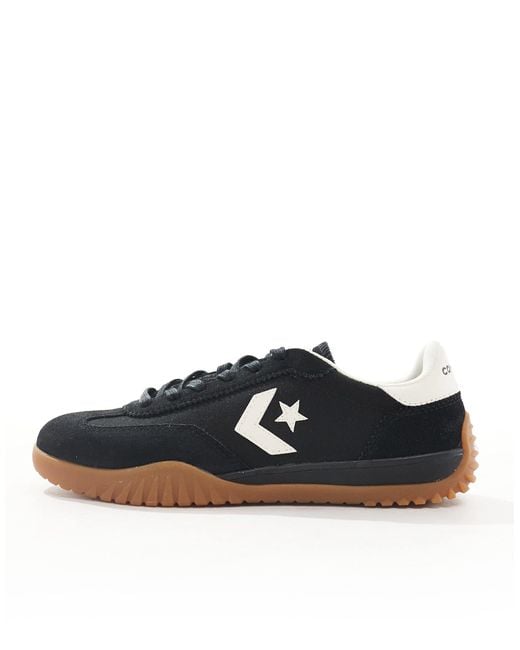Converse Black Run Star Trainers