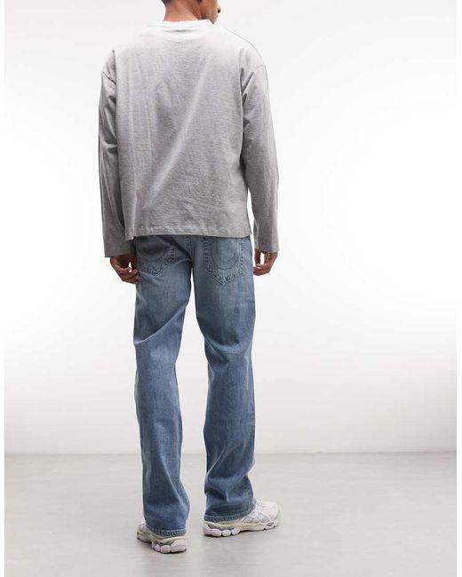 True Religion Blue Billy Tapered Jeans for men