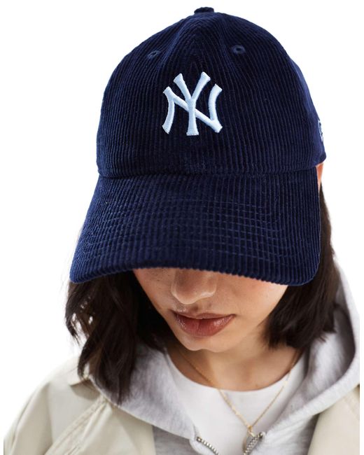 KTZ Blue – ny yankees 9twenty – unstrukturierte cord-kappe