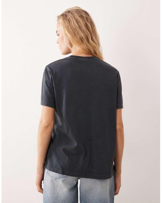 ASOS Multicolor Short Sleeve T-Shirt With Zebra Noir Graphic