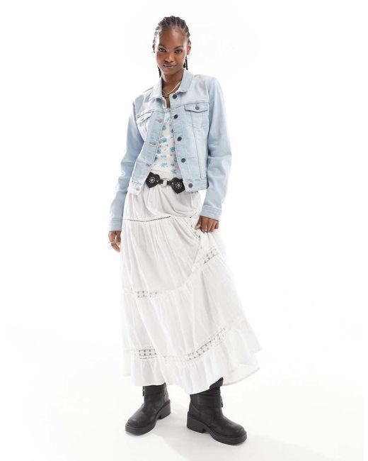 Noisy May Blue Denim Jacket