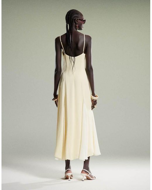 Forever New Maxi-Jurk Met Split in het Natural