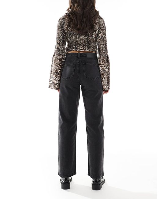 ASOS Black – jeans aus komfort-stretch