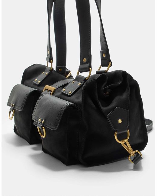 Stradivarius Black – schultertasche