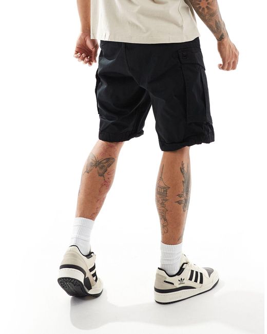Pantalones cortos cargo s holgados rovic G-Star RAW de hombre de color Black