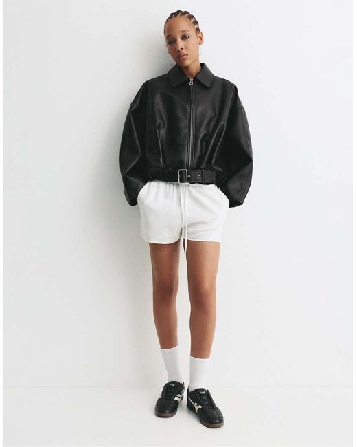 Giacca Bomber di Pull&Bear in Black