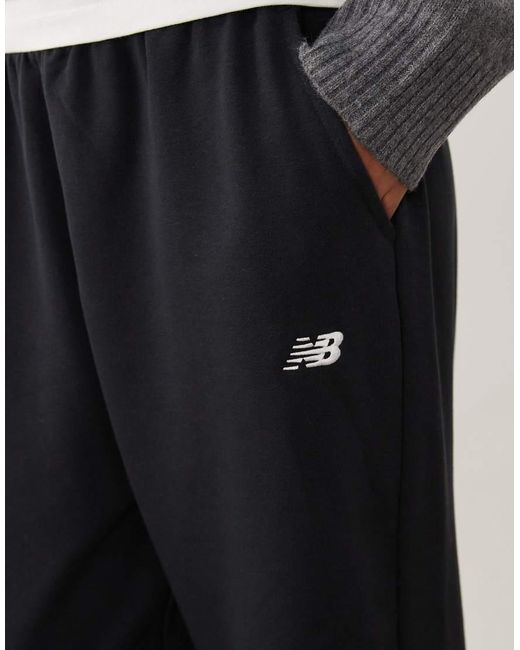 New Balance Gray Sport Essential French Terry joggers